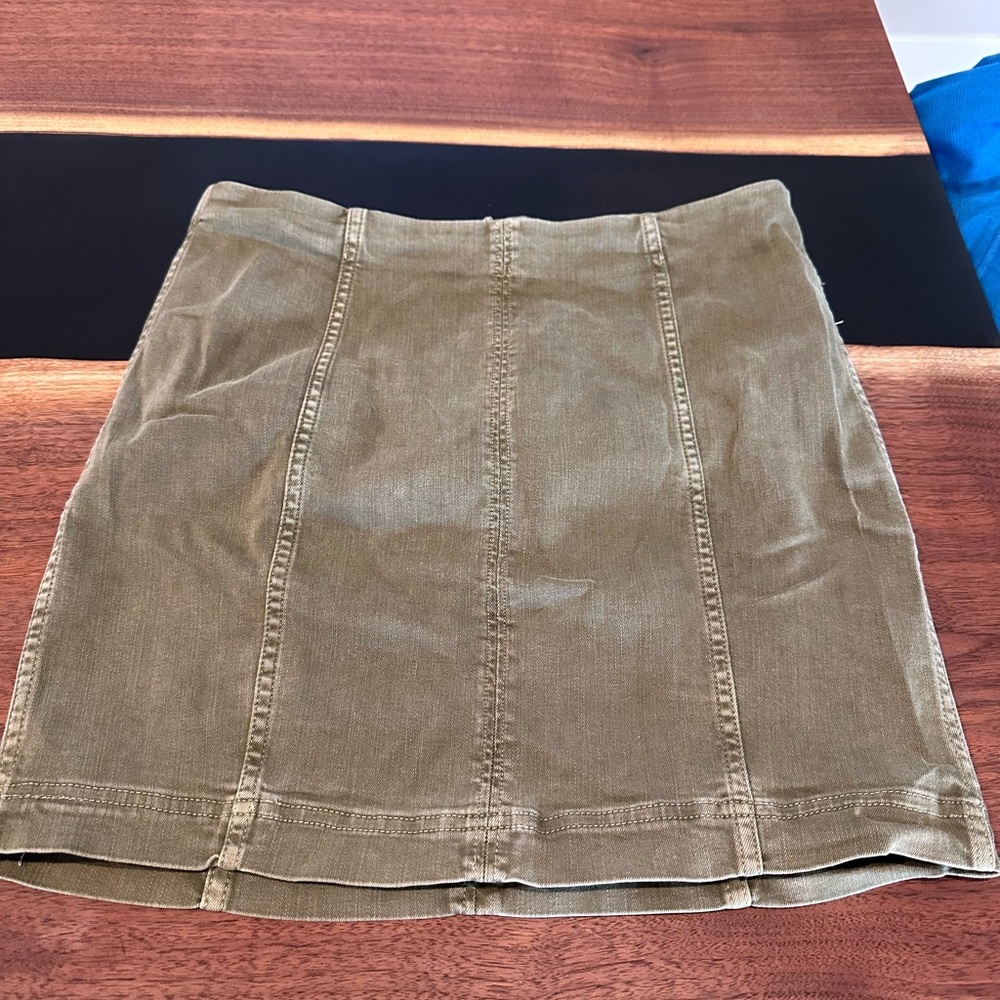Free people mini pencil skirt